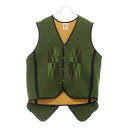 KAPITAL(キャピタル) サイズ:5 ×BYBORRE 3D KNIT VEST ×バイボレ 3D ニットベスト グリーン K2009SJ026【中古】【程...