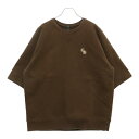 CHROME HEARTS(クロムハーツ) サイズ:XL Y NOT SLOW RIDE S/S SWEAT T 胸CH刺繍 半袖スウェット ブラウン【中古】【...