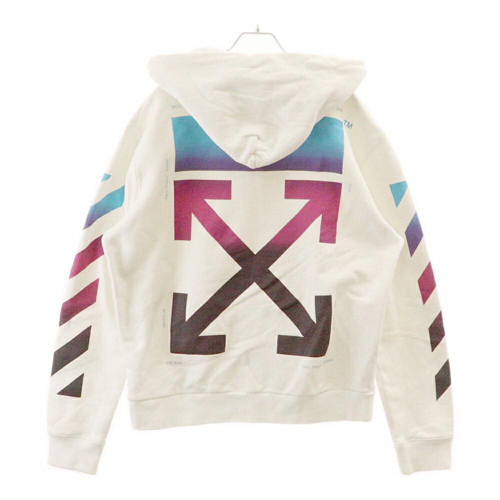 オフホワイト OFF-WHITE 20SSテープアロー ジップフーディ オフホワイト OFF-WHITE 20SSテープアロー ジップフーディ