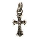 CHROME HEARTS(クロムハーツ) CRS BBYFAT P DMND ベイビーファット PAVEダイヤ ペンダントトップ シルバー【中古】【程度B】【カラーシルバー】【取扱店舗BRING京都河原町店】