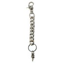 CHROME HEARTS(クロムハーツ) サイズ:ロング CLP CHN CLASSIC-L/ロングクラシックリンク キーチェーン シルバー BCA069【中...