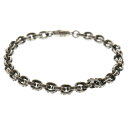 CHROME HEARTS(クロムハーツ) サイズ:7inch PAPER CHAIN ペーパーチェーン ブレスレット シルバー【中古】【程度B】【カラーシルバ...