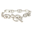 HERMES(エルメス) サイズ:16LINK Chaine d'Ancre MM シェーヌダンクル チェーンブレスレット シルバー 16LINK【新古品/中古...