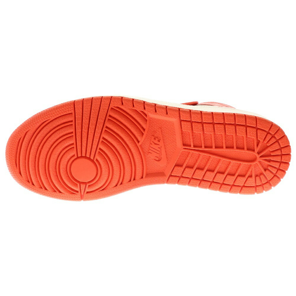 NIKE(ナイキ) サイズ:28.0cm SoleFly Air Jordan 1 Retro High Art Basel Sail エアジョーダン1 ハイ ハイカットスニーカー US10/28cm【新古品/中古】【程度S】【カラーオレンジ】【取扱店舗BRING KICKS】