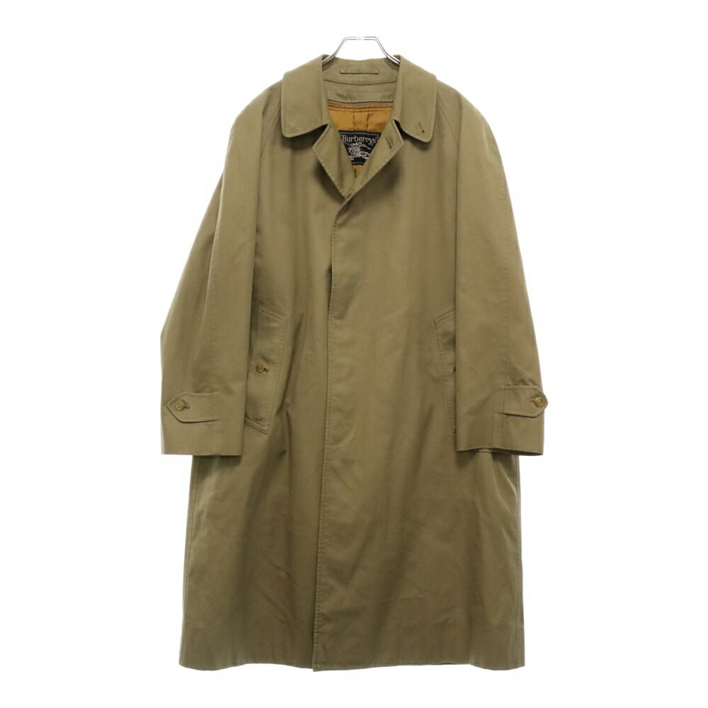 BURBERRYS(バーバリーズ) ノバチェック ライナー付き ステンカラーコート カーキ WR055-940-72【中古】【程度B】【カラーグリーン】【オンライン限定商品】