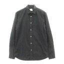 BURBERRY(バーバリー) サイズ:S コットンロングスリーブシャツ 長袖シャツ ブラック 8028876【中古】【程度B】【カラーブラック】【オンライン限定商品】