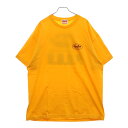PORKCHOP(ポークチョップ) サイズ:XL P.C.G.S. LOGO TEE ロゴプリント 半袖Tシャツ イエロー【中古】【程度A】【カラーイエロー】【...