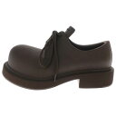 BALENCIAGA(バレンシアガ) サイズ:42 23AW STEROID DERBY ビッグフットシューズ 717805 ブラウン【中古】【程度B】【カラー...