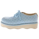 LOUIS VUITTON(ルイヴィトン) サイズ:8 LVウェイブス ライン カーフスキン モノグラム ダービーシューズ ローカット 1ACWE6 BM022...