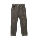 CHROME HEARTS(クロムハーツ) サイズ:34 ×LEVI'S U VNTG JEAN BLK RED TAB リーバイス クロスボールボタンウォッシ...