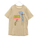 VINTAGE(ヴィンテージ) サイズ:M 00s BECK ベック フロントプリント Tシャツ 半袖カットソー カーキ【中古】【程度B】【カラーグリーン】【取扱店舗BRING京都河原町店】
