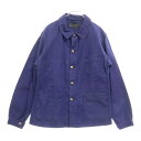 CHROME HEARTS(クロムハーツ) サイズ:S FRENCH WORK JACKET STAR PATCH スターパッチ フレンチワークジャケット ブル...