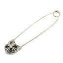 CHROME HEARTS(クロムハーツ) SAFETYPIN LG 1DIA セーフティピン ラージ 1ダイヤ シルバー BCA309【中古】【程度B】【カラ...
