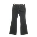 entire studios(エンタイア スタジオ) サイズ:S SLIM FLARED JEANS スリムフレアジーンズ デニムパンツ ブラック ES2589MA【新古品/中古】【程度S】【カラーブラック】【オンライン限定商品】