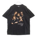 VINTAGE(ヴィンテージ) サイズ:L 90's BACKSTREET BOYS TOUR 1998 EURO バックストリートボーイズ 1998年ツアー メンバー 半袖Tシャツ カットソー ブラック【中古】【程度B】【カラーブラック】【取扱店舗原宿】(4)