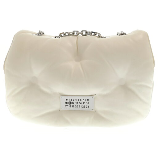 Maison Margiela 11(メゾンマルジェラ11) GLAM SLAM FLAP MEDIUM グラムスラム レザー チェーンショルダーバック ホワイト S56WG0169【中古】【程度A】【カラーホワイト】【オンライン限定商品】 Maison Margiela 11(メゾンマルジェラ11) GLAM SLAM FLAP MEDIUM グラムスラム レザー チェーンショルダーバック ホワイト S56WG0169【中古】【程度A】【カラーホワイト】【オンライン限定商品】