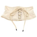 ISABEL MARANT(イザベル マラン) サイズ:36 17SS コルセットベルト レディース アイボリー【新古品/中古】【程度S】【カラーホワイト】【オンライン限定商品】