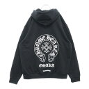 CHROME HEARTS(クロムハーツ) サイズ:XL SWTSHRT HD OSAKA 大阪限定 ホースシュープリント プルオーバースウェットパーカー フー...