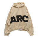 B1ARCHIVE(ビーワンアーカイブ) サイズ:L 24AW OVERSIZED HOODIE SIDE PANEL ロゴプリント オーバーサイズコットンスウ...