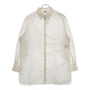 CHANEL(シャネル) サイズ:44 総柄 コットン 長袖シャツ P76386 V68186 ホワイト【中古】【程度A】【カラーホワイト】【取扱店舗BRING...