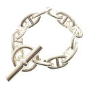 HERMES(エルメス) サイズ:11LINK Chaine dAncre TGM 11LINK シェーヌダンクル ブレスレット シルバー【新古品/中古】【程度...