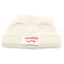 【sale対象】CHARLES JEFFREY LOVERBOY(チャールズジェフリーラバーボーイ) CHUNKY EARS BEANIE チャンキー 猫耳ニッ...