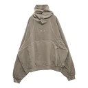 GRAILZ(グレイルズ) サイズ:3 23SS P. DYED STREAMLINE HOODIE ピグメントダイロゴプルオーバーフーディパーカー GR23S...