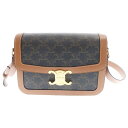 CELINE(セリーヌ) クラシック トリオンフバッグ/トリオンフ ショルダーバッグ ブラウン レディース 191242BZ4.04LU【新古品/中古】【程度S...