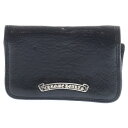 CHROME HEARTS(クロムハーツ) CARD CASE グロメット付きレザーカードケース ブラック【中古】【程度B】【カラーブラック】【取扱店舗OneS...