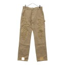 【sale対象】1017 ALYX 9SM(アリクス) サイズ:XS 24SS DESTROYED CARPENTER PANT デストロイド カーペンター ロ...