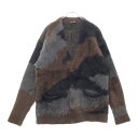 MLVINCE(メルヴィンス) サイズ:L SHAGGY CARDIGAN DESERT CAMO シャギーカモフラ総柄ナイロンカーディガン マルチ【中古】【程...