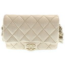 CHANEL(シャネル) Mini MATELASSE23 Champagne Gold Shoulder Bag AS4599 ミニマトラッセ23 アンティー...