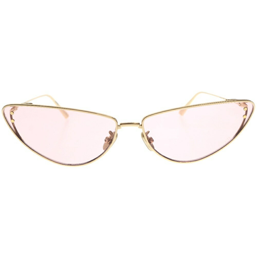 DIOR(ディオール) サイズ:63□14 135 バタフライフレーム サングラス 眼鏡 MISSDIORB1U ゴールド【中古】【程度B】【カラーゴールド】【オンライン限定商品】