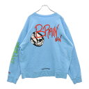 CHROME HEARTS(クロムハーツ) サイズ:XL ×MATTY BOY BRAIN NEW U CREW マッティボーイ ブレインニュー スウェットトレ...