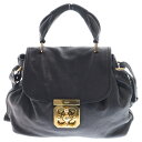 Chloe(クロエ) エルシー 2WAYレザーハンドバッグ ショルダーバッグ ブラック レディース【中古】【程度B】【カラーブラック】【オンライン限定商品】