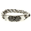 CHROME HEARTS(クロムハーツ) サイズ:- ID CEMETERY セメタリー IDクラシックリンクブレスレット シルバー【中古】【程度B】【カラー...