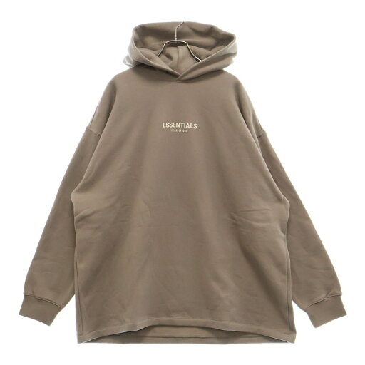 FEAR OF GOD ESSENTIALS(フィアオブゴッド エッセンシャルズ) サイズ:M HOODIE フロントフェルトロゴ プルオーバースウェットパーカー フーディー ブラウン【新古品/中古】【程度S】【カラーベージュ】【取扱店舗渋谷】 FEAR OF GOD ESSENTIALS(フィアオブゴッド エッセンシャルズ) サイズ:M HOODIE フロントフェルトロゴ プルオーバースウェットパーカー フーディー ブラウン【新古品/中古】【程度S】【カラーベージュ】【取扱店舗渋谷】