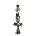 CHROME HEARTS(クロムハーツ) BBY F PPRCHN ベイビーファットクロス ドロップピアス シルバー BCA090【中古】【程度B】【カラーシルバー】【取扱店舗BRING京都河原町店】
