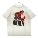 VINTAGE(ヴィンテージ) サイズ:XL 90s AKIRA 1988 TETSUO ARM WHITE FASHION VICTIM アキラ 両面プリント...