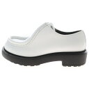 PRADA(プラダ) サイズ:6.5 23AW ダイアパソン オペークブラッシュドローカットレザーシューズ ホワイト 2EG419【新古品/中古】【程度S】【カ...