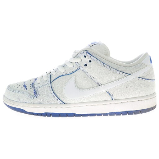 NIKE SB(ナイキエスビー) サイズ:28.0cm DUNK LOW PRO PRM SB ダンクロー ポースリン ローカットスニーカー ホワイト/ブルー US10/28cm CJ6884-100【中古】【程度B】【カラーホワイト】【オンライン限定商品】 NIKE SB(ナイキエスビー) サイズ:28.0cm DUNK LOW PRO PRM SB ダンクロー ポースリン ローカットスニーカー ホワイト/ブルー US10/28cm CJ6884-100【中古】【程度B】【カラーホワイト】【オンライン限定商品】