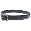 CHROME HEARTS(クロムハーツ) サイズ:34 BLT 3PC OTJ レザーベルト【中古】【程度B】【カラーブラック】【取扱店舗OneStyle原宿...
