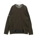 MONCLER(モンクレール) サイズ:XL 19AW MAGRIA T-SHIRT ロゴリフレクティブ 長袖Tシャツ カーキ E20918002950【中古】【程度B】【カラーグリーン】【取扱店舗BRING梅田茶屋町店】(4)