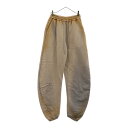 OFF-WHITE(オフホワイト) サイズ:XS 23SS ヴィンテージ加工 ワイド バギースウェットパンツ ベージュ OWCH018S23JER001【中古】...
