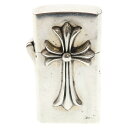 CHROME HEARTS(クロムハーツ) ZIPPO LIGHTERZ-V1 V1ナロー スモールCHクロスジッポライター シルバー【中古】【程度B】【カラー...