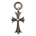 CHROME HEARTS(クロムハーツ) TINY CH CROSS タイニーCHクロス チャーム ネックレストップ シルバー BCA382【中古】【程度B】【カラーシルバー】【取扱店舗BRING THRIFT CLOSET 湘南平塚店】(4)