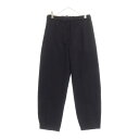 JIL SANDER +(ジルサンダープラス) サイズ:32 24AW Flannel Tapered Trousers ウール フランネル イージー パンツ ...