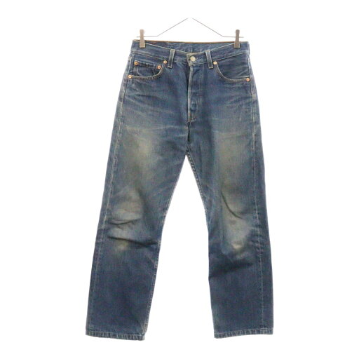Levi's(リーバイス) サイズ:W30 L36 90S 501 ボタンフライ ストレートデニムパンツ ジーンズ インディゴ 21980-3【中古】【程度B】【カラーブルー】【オンライン限定商品】
