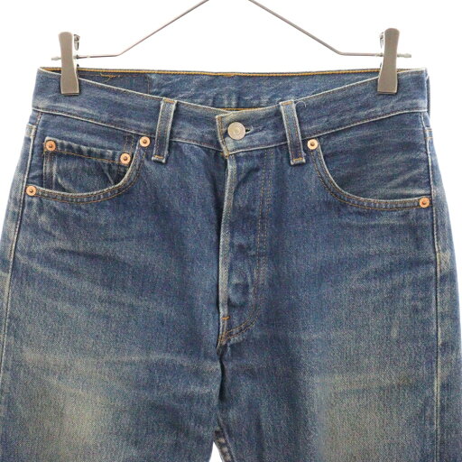 Levi's(リーバイス) サイズ:W30 L36 90S 501 ボタンフライ ストレートデニムパンツ ジーンズ インディゴ 21980-3【中古】【程度B】【カラーブルー】【オンライン限定商品】