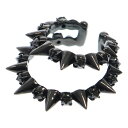 RIEFE(リーフェ) 22AW SV925/BKDIA 2SPIKE EAR CUFF 2連 スパイク イヤーカフ ブラック FA-A29-860【中古】【程...